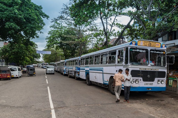 Leyland buses are more common in Sri Lanka