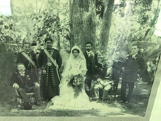 Sir Don Arthur De Silvas wedding photo