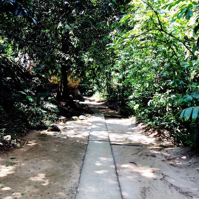walking paths for meditating monks, sakman malu