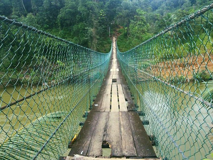 kosgulana suspension bridge , kalutara district sri lanka