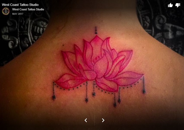 tattoo artworks and designs - a lotus