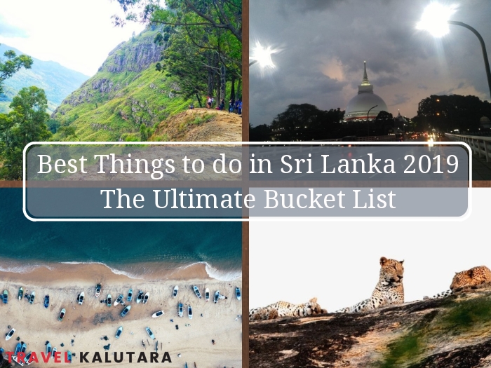The Ultimate Bucket List | Sri Lanka